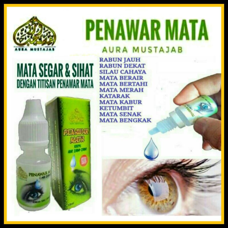 Penawar Mata Air Zam Zam Ubat Sakit Mata Mata Pedih Mata Berpasir Mata Berselaput