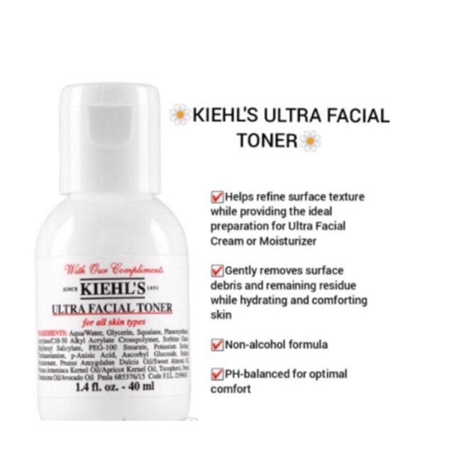 kiehl's ultra toner