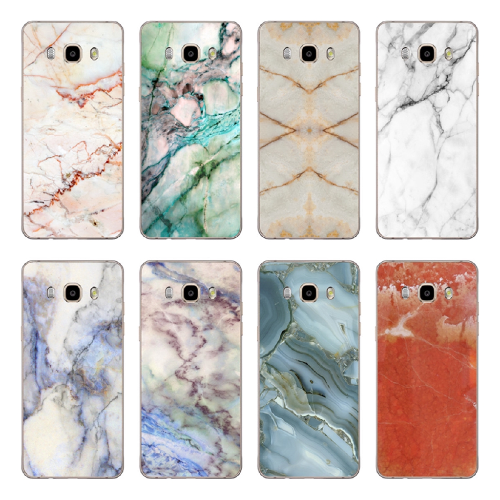 Marble Pattern Back Cover Samsung Galaxy J1 J2 16 J210 J1 J2 Pro J1 Mini Prime J105 Case Soft Tpu Casing Shockproof Shopee Malaysia