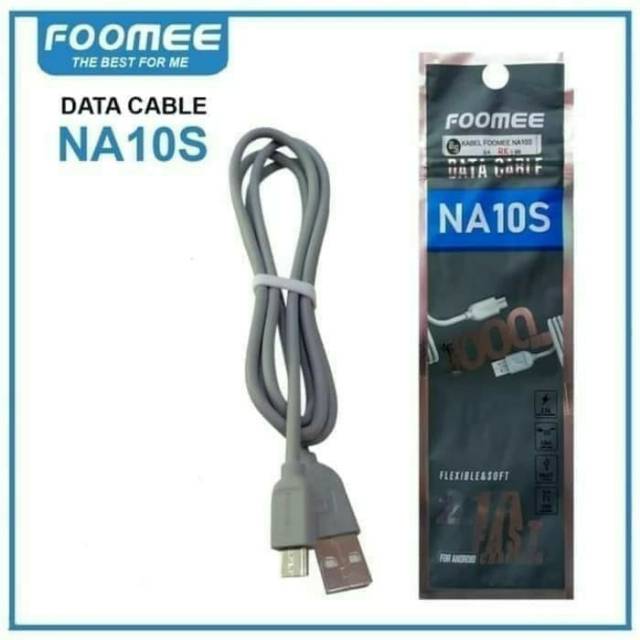 Asha Zaacc Foomee Na10s 2 1a 1m Micro Usb Data Cable For Android Ecer 1 Pcs Shopee Malaysia