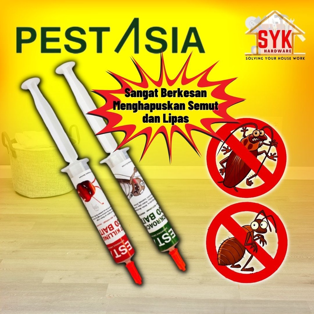 SYK Pest Asia Eco Bait Ant Cockroach Killing Ants Killer Cockroach Killer Pest Control Cockroach Bait Ubat Semut Lipas