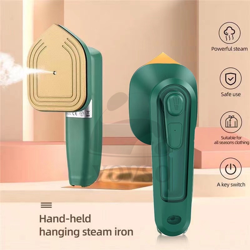 (Ready Stock)Electric Iron Steamer Handheld Mini Steam Garment Steamer
