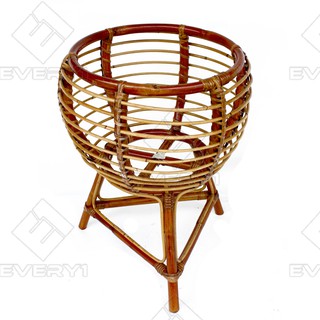 Rattan Flower Pot  Stand  Handmade RP75 Suitable For 