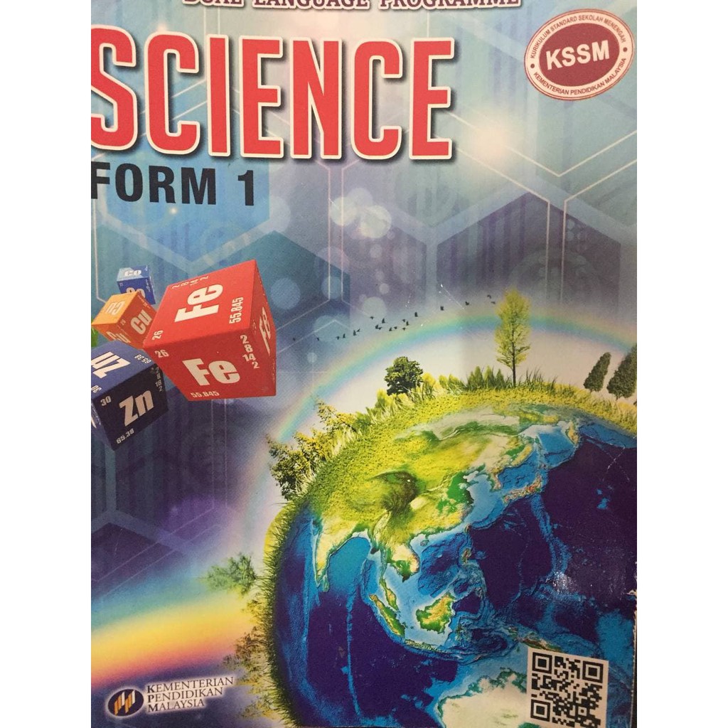 Buku Teks Science Form 1 DLP Textbook KSSM 2021 Pt3 Shopee Malaysia