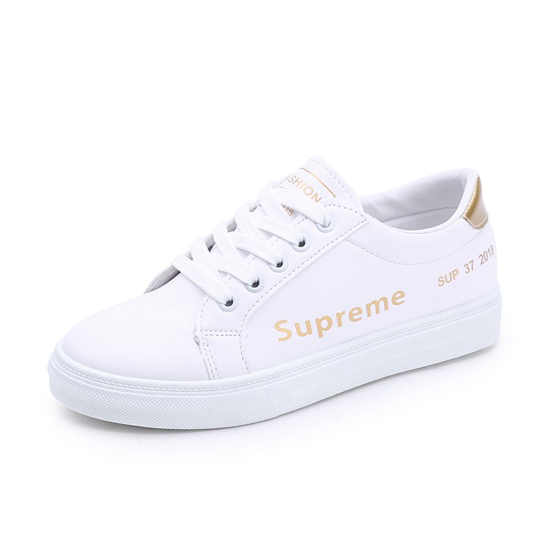 supreme white shoes