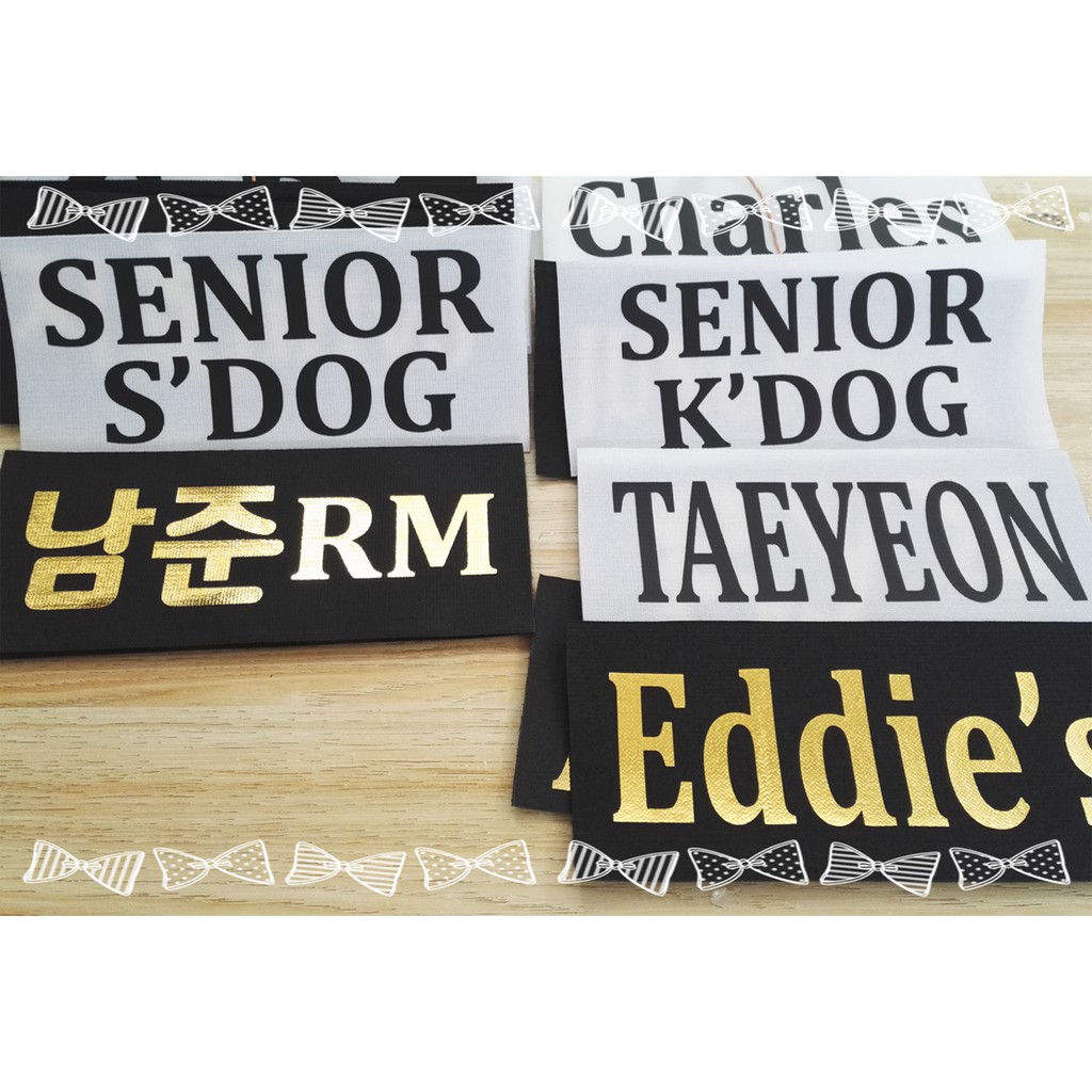 🏃 Running Man name tag ☛ buy 10 free 1 Shopee Malaysia