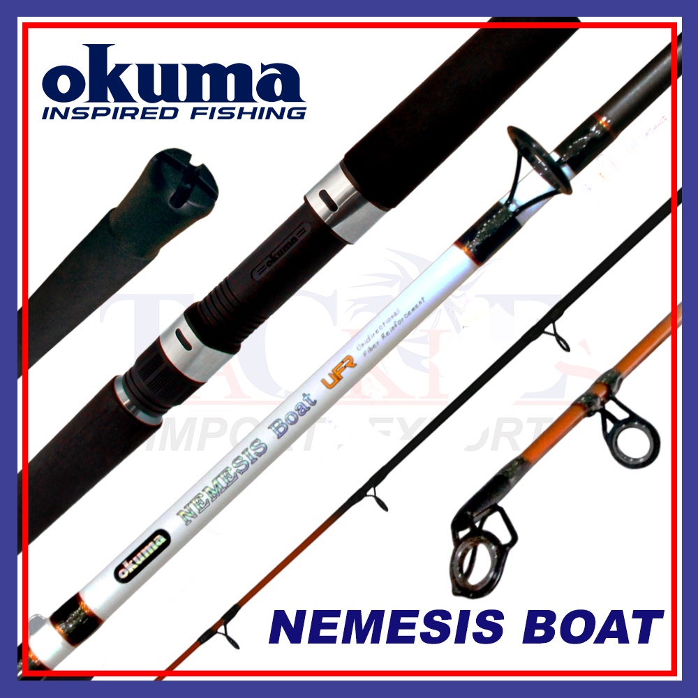 (20-30LB) Okuma Nemesis Boat UFR Fishing Boat Spinning Casting Fishing ...