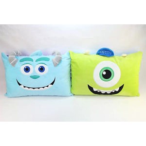 Pixar Monster Inc Mike And Sully Pillow Case Shopee Malaysia
