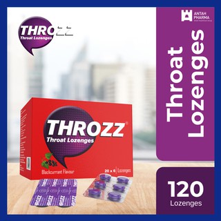 [Online Exclusive] THROZZ Throat Lozenges (20x6) - relieves discomfort ...