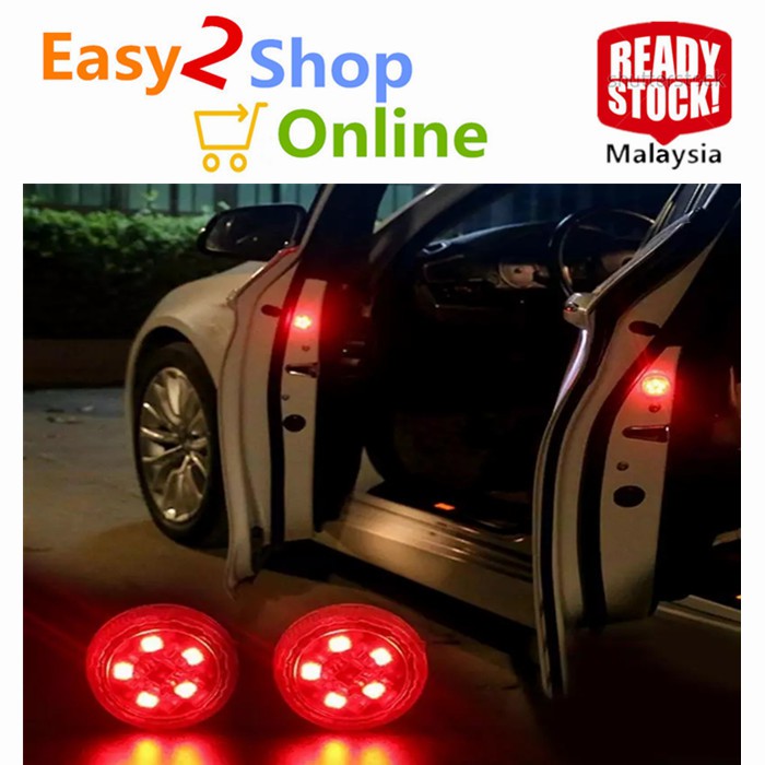 Ready Stock Car Open Door Led Signal Light Safety Anti Collision Signal