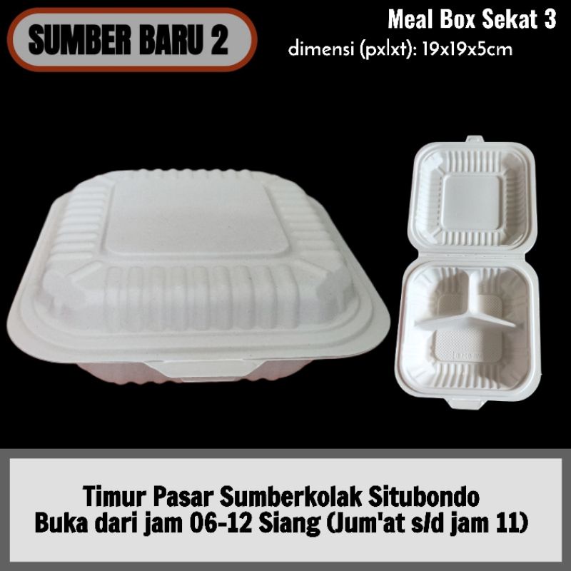 Mealbox Container for Blessed Kenduri Rice