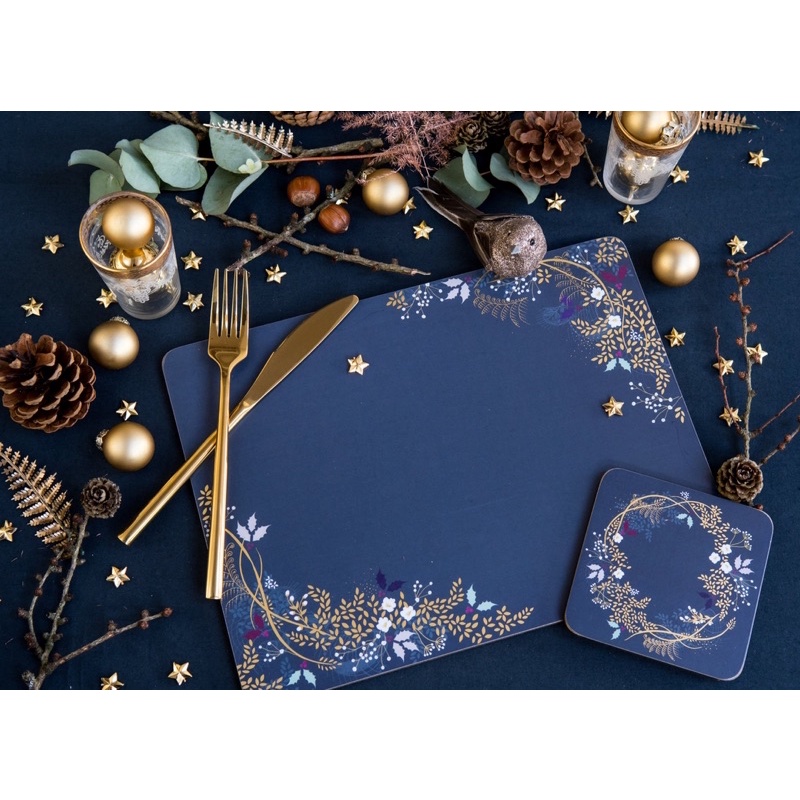 [READYSTOCK] Sara Miller Garland Placemats Set of 8