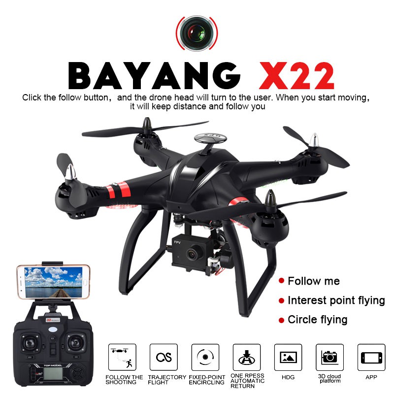 bayangtoys x22 1080p wifi fpv rc drone