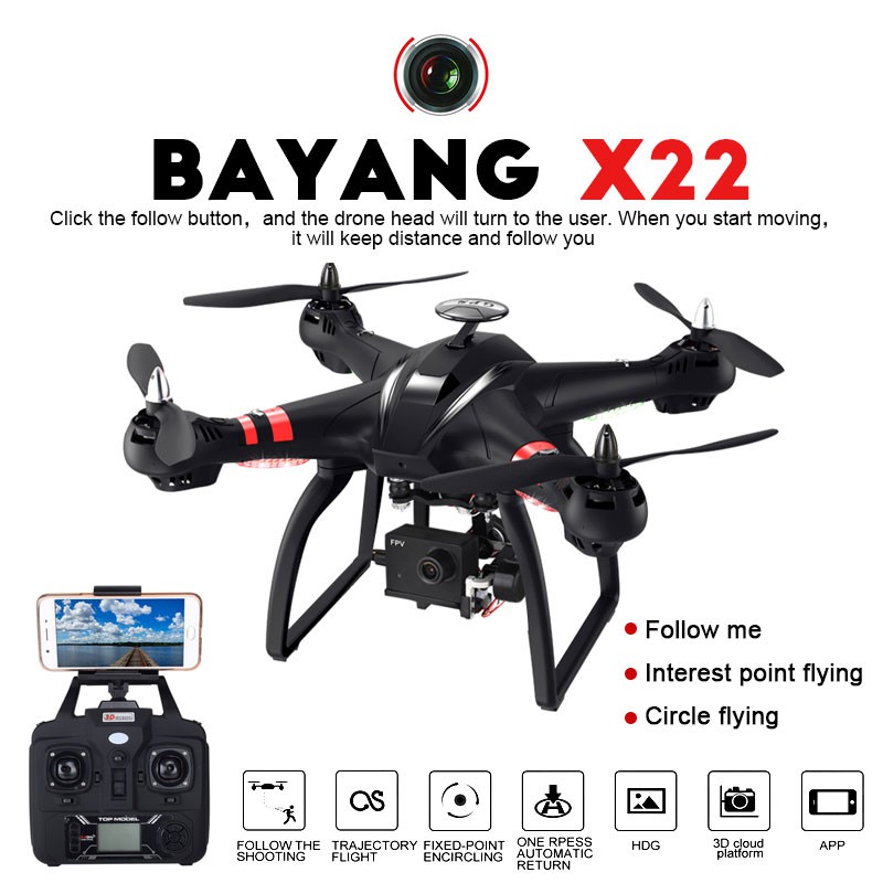 drone bayangtoys x22
