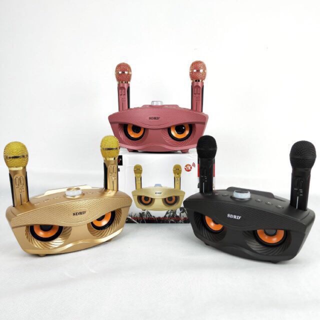 ORIGINALSD306 Dual Wireless Microphone Bluetooth Speaker with Wireless