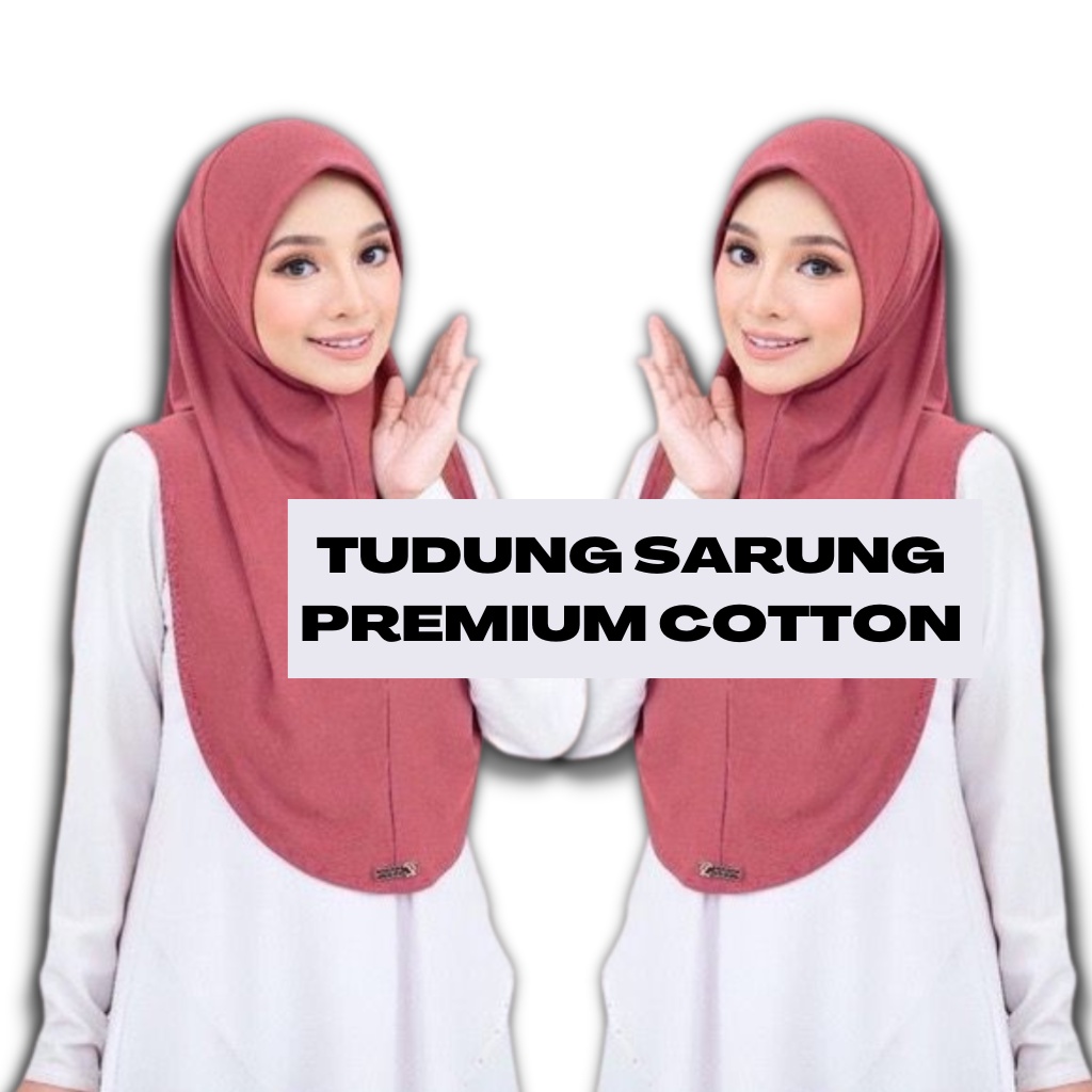 TUDUNG SARUNG COTTON/TUDUNG INSTANT IRONLESS M/L | Shopee Malaysia