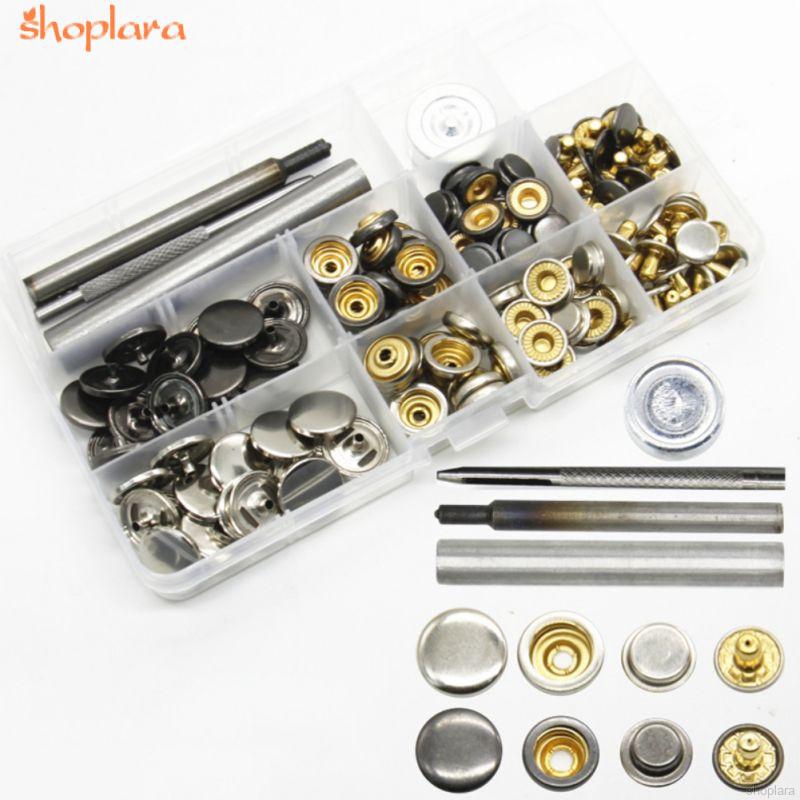 metal snap buttons