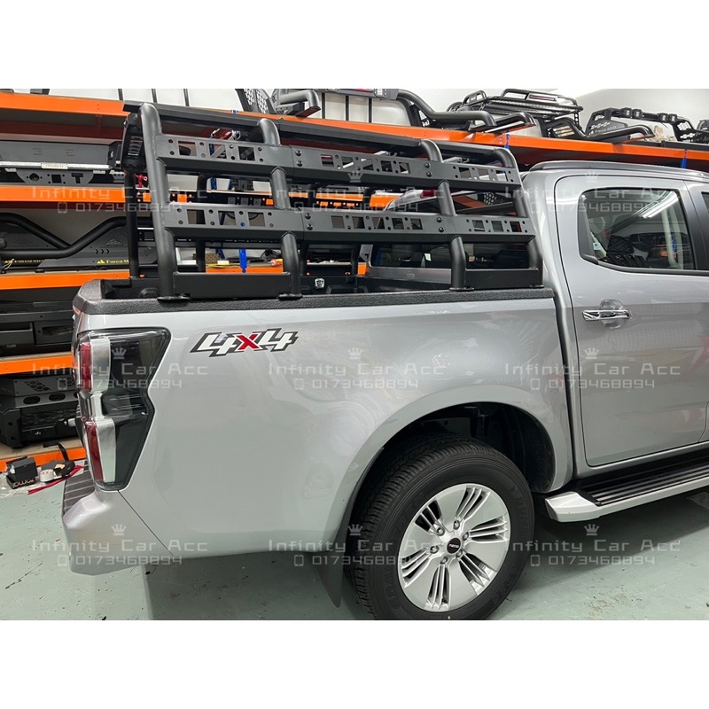 Isuzu Dmax Dmax Bed Rack Frame Roll bar Bed Rack Camping Roof Top Tent Shopee Malaysia