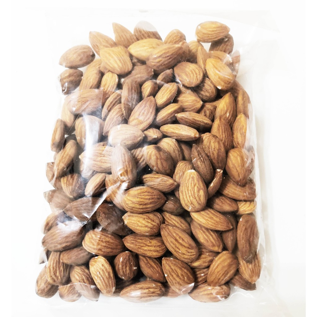 Ybherbs California Raw Almond Nut Kacang Badam 美国杏仁 500g Raw Almond 杏仁 豆 N1 17 Shopee Malaysia
