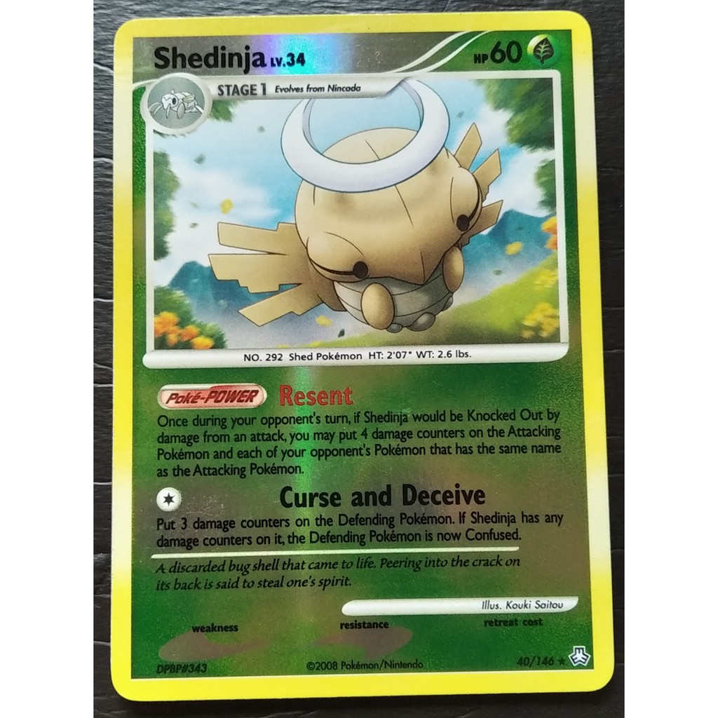 pokemon shedinja card