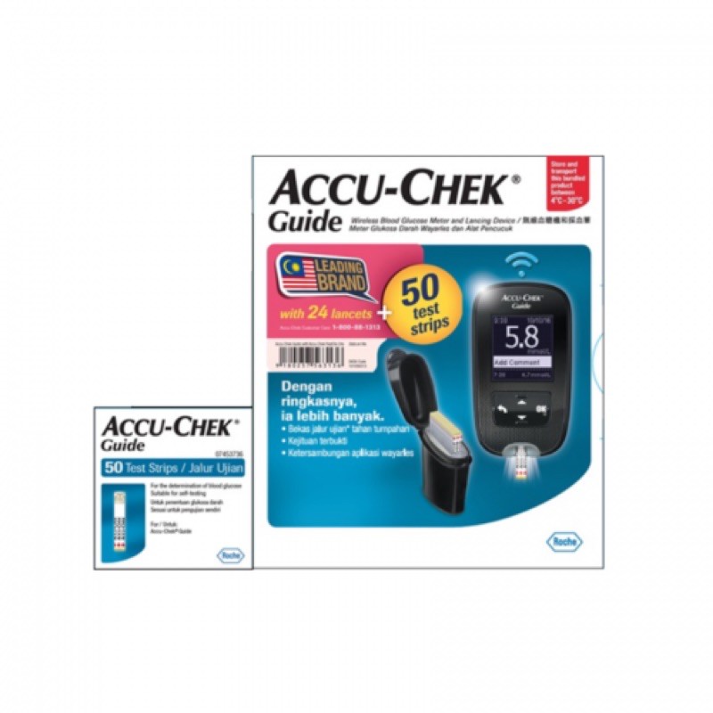 Accu-chek Guide Starter Kit With 50s Strips Accu-chek 