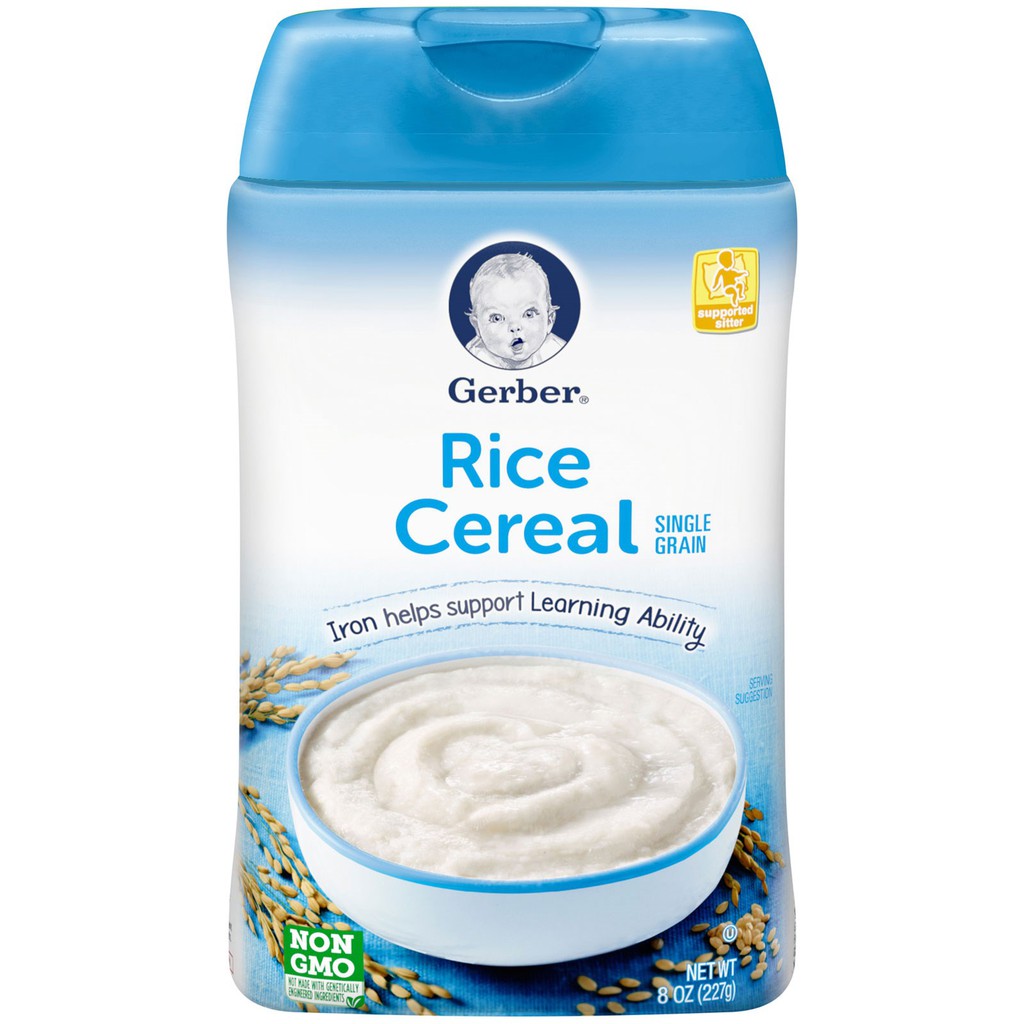 gerber rice cereal ingredients