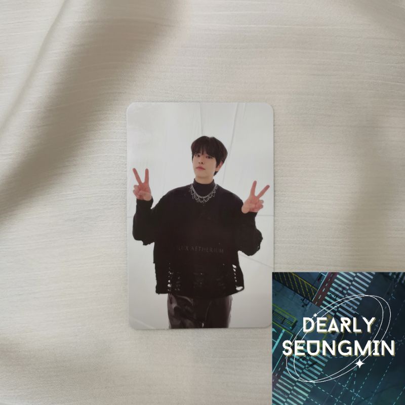 SEUNGMIN STRAY KIDS SKZ SYNNARA ODDINARY OFFICIAL PHOTOCARDS PC