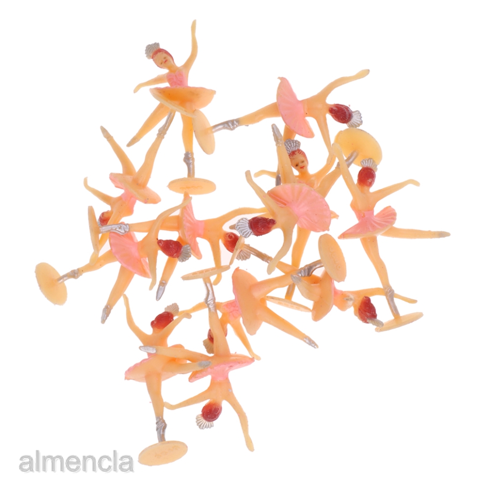 Mini Ballet Girl Confetti Table Decoration Wedding Baby Shower Set