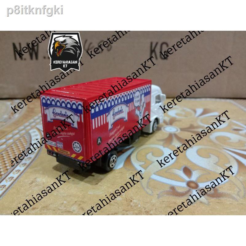 Replika Track Lori Roti Gardenia Body Merah 1 64 Scale Diecast Shopee Malaysia