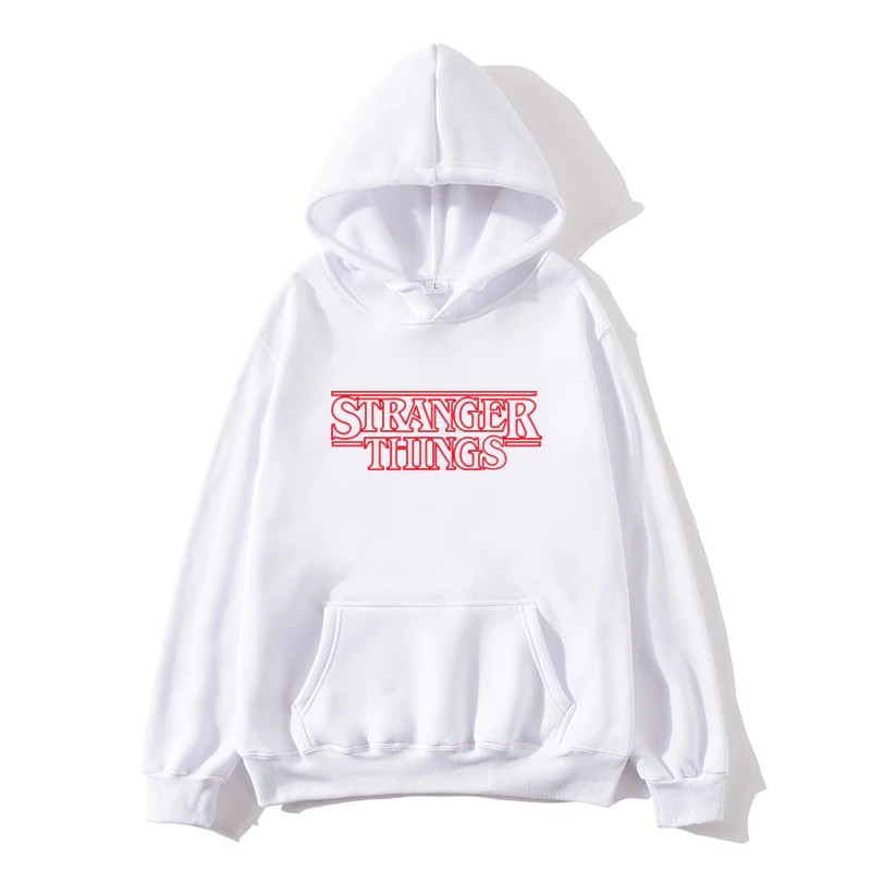 stranger things zip up hoodie