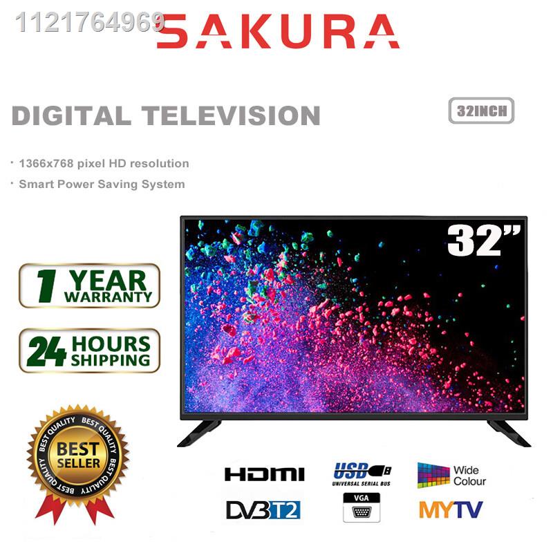 Sakura Digital tv 40/32/24 inch Full HD LED TV Model TCLG40I (DVBT-2) Built in MYTV