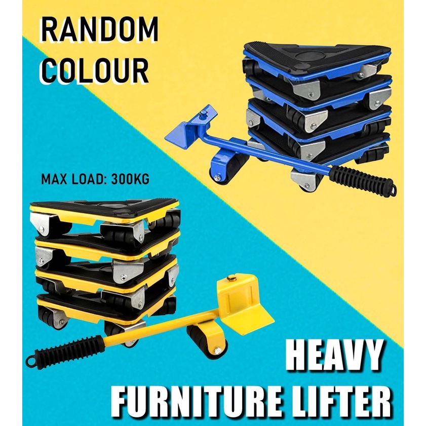 5pcs/Set Random Color Furniture Lifter Mover Transport Max Load