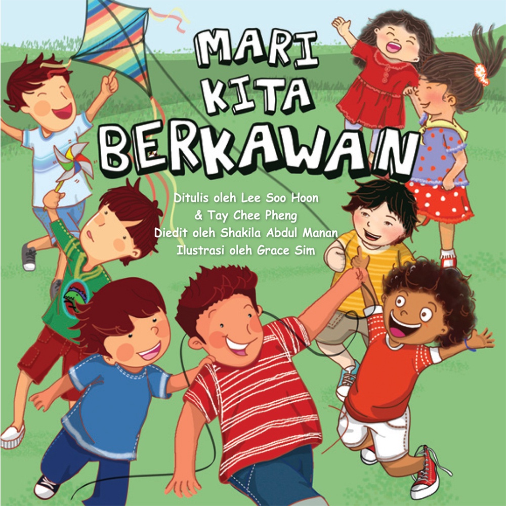 Buku Cerita Kanak-kanak Bersiri Saiz Besar “Kawan Saya (5 Tajuk Dalam ...