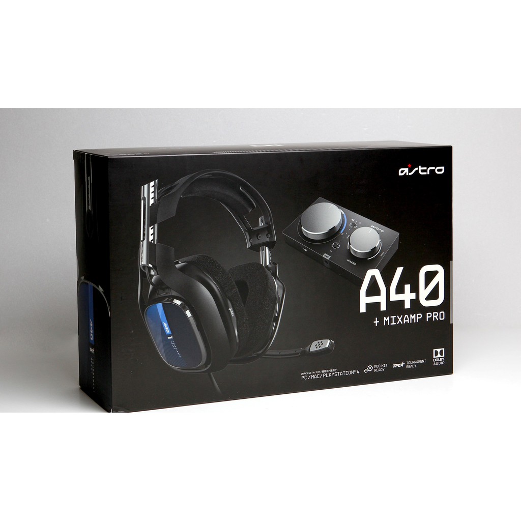 Astro Gaming A40 Tr Wired Headset Mixamp Pro Tr With Dolby Audio For Ps4 Pc Mac Shopee Malaysia
