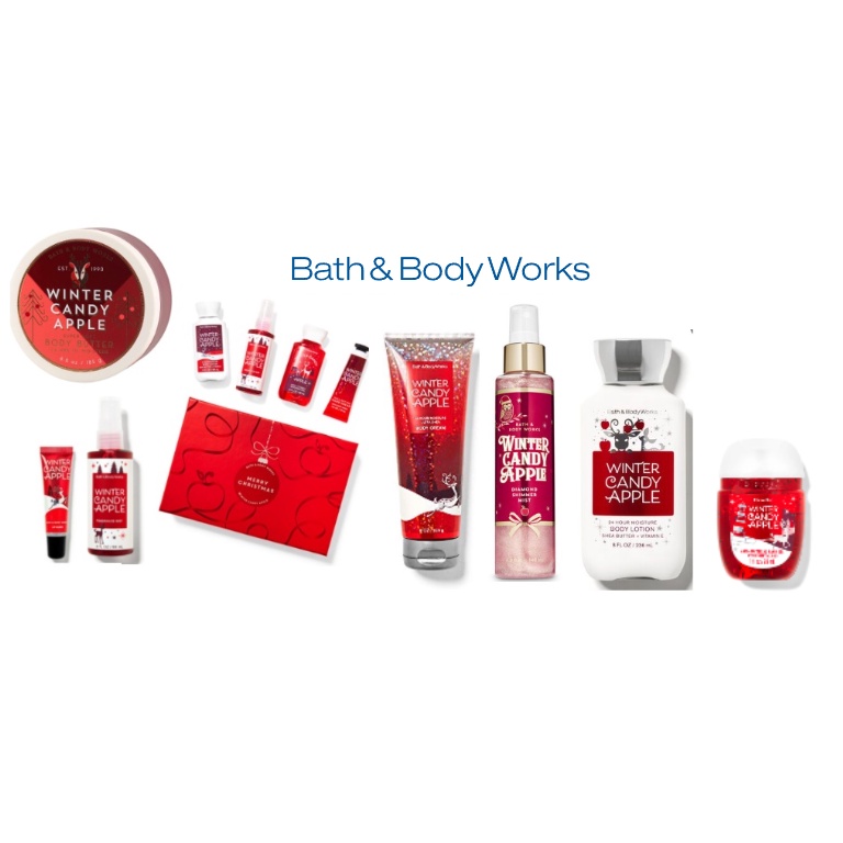 candy apple candle bath and body works