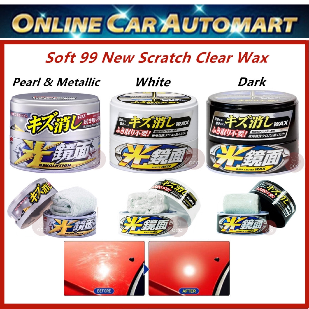 Soft 99 New Scratch Clear Wax Scratch Remove and Mirror Finish 200g ...