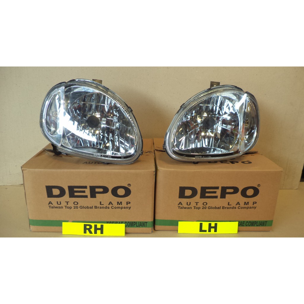 PERODUA KELISA HEAD LAMP ( DEPO ) ( NEW)  Shopee Malaysia