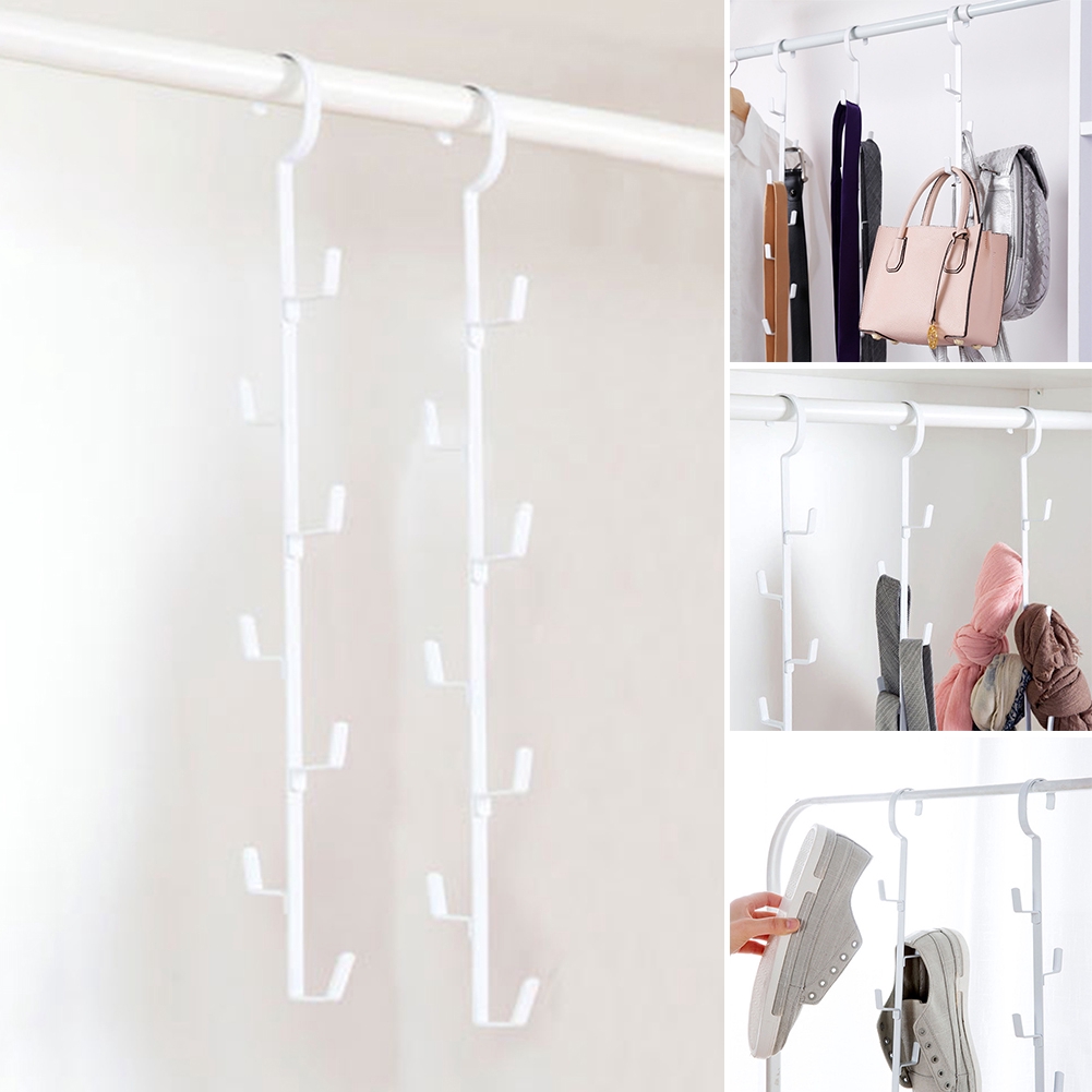 Office School Supplies Stainless Steel Over The Door Hanger Coat