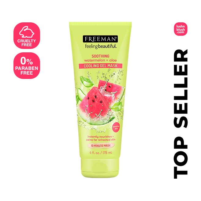? (CLEARANCE) Freeman Beauty Soothing Watermelon and Aloe Cooling Gel Mask 175ml (Exp: 08/26)