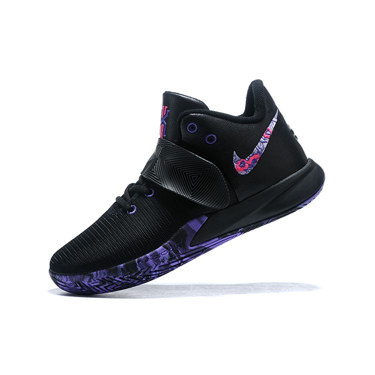 kyrie 3 black and purple