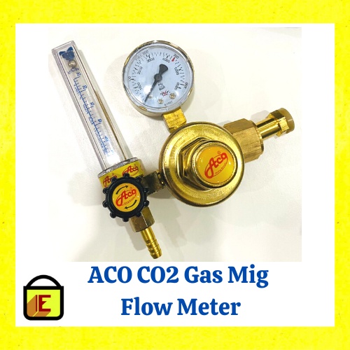 ACO CO2 Gas Mig Flow Meter / Welding Weld / Flowmeter MIG Regulator