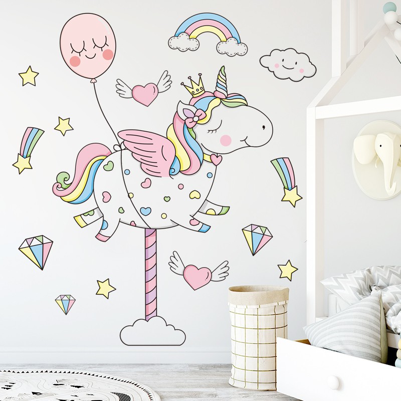 20+ Inspirasi Stiker Dinding Unicorn Shopee - Aneka Stiker ...