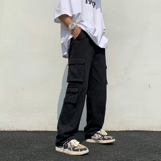 straight cut cargo pants