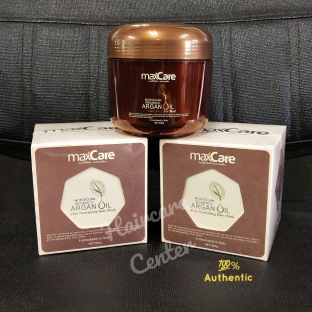 Rm87 21 After Cashback Maxcare Argon Oil Pure Nourishing Hair Mask 500g Shopee Malaysia