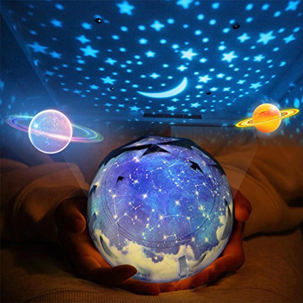 LED Lighting Projector Night Light Romance Galaxy Starry ...