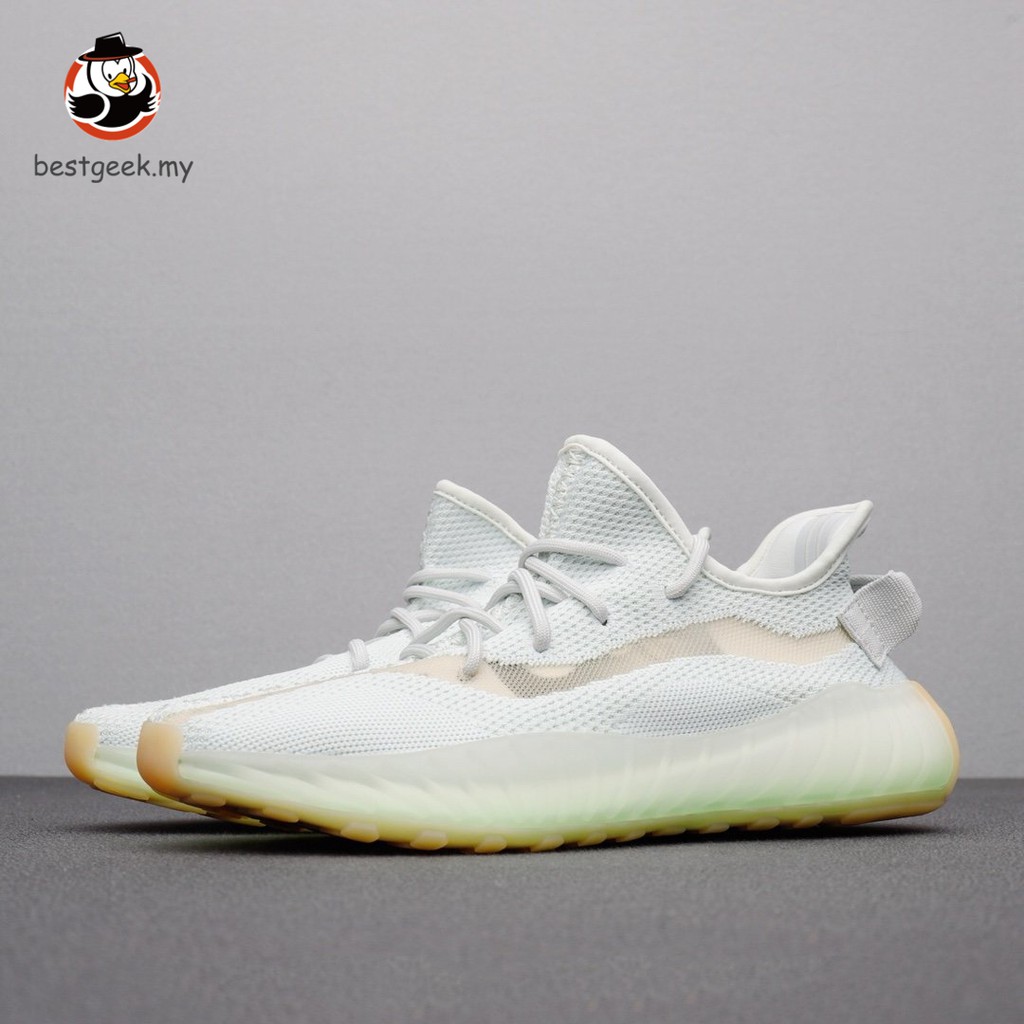 white and green yeezy