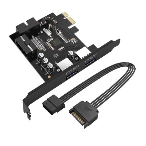 ORICO PCI-E EXPRESS CARD 2-USB3.0 CARD BUS (PVU3-202I)