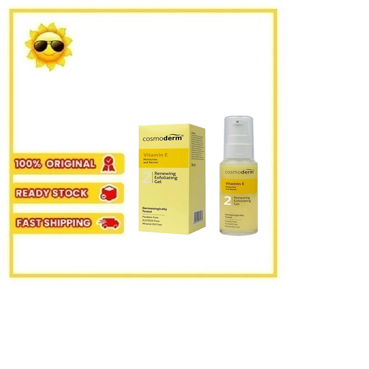 Cosmoderm Vitamin E Renewing Exfoliating Gel 30ml Shopee Malaysia