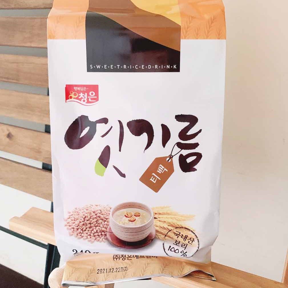 Korean Sweet Beige Pulp Brew Drinking Beige Pulp Brew Powder 6 Pack ...