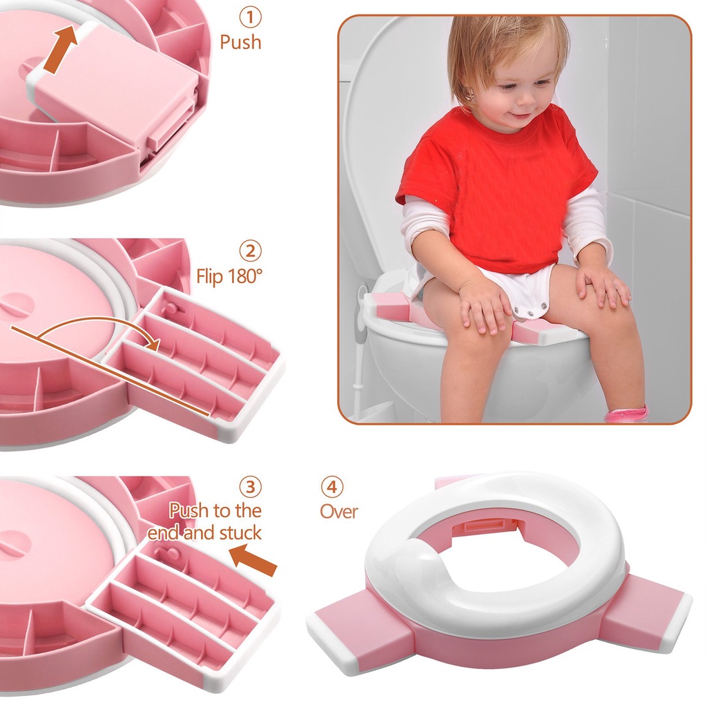 Baby Kiloid Cute Portable Baby Boy Potty Urinal Emergency Toilet for